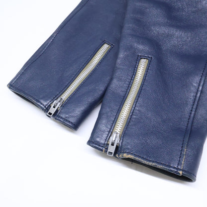 ADDICT CLOTHES アディクトクローズ AD-02L フルベジタブルタンニン シープスキン ロングタイプ ダブルライダース ジャケット ジャケット