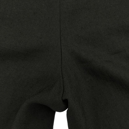 ENFOLD エンフォルド ブラック ワイドゴム TROUSERS / サスペンダー付イージーワイドパンツ ボトムス