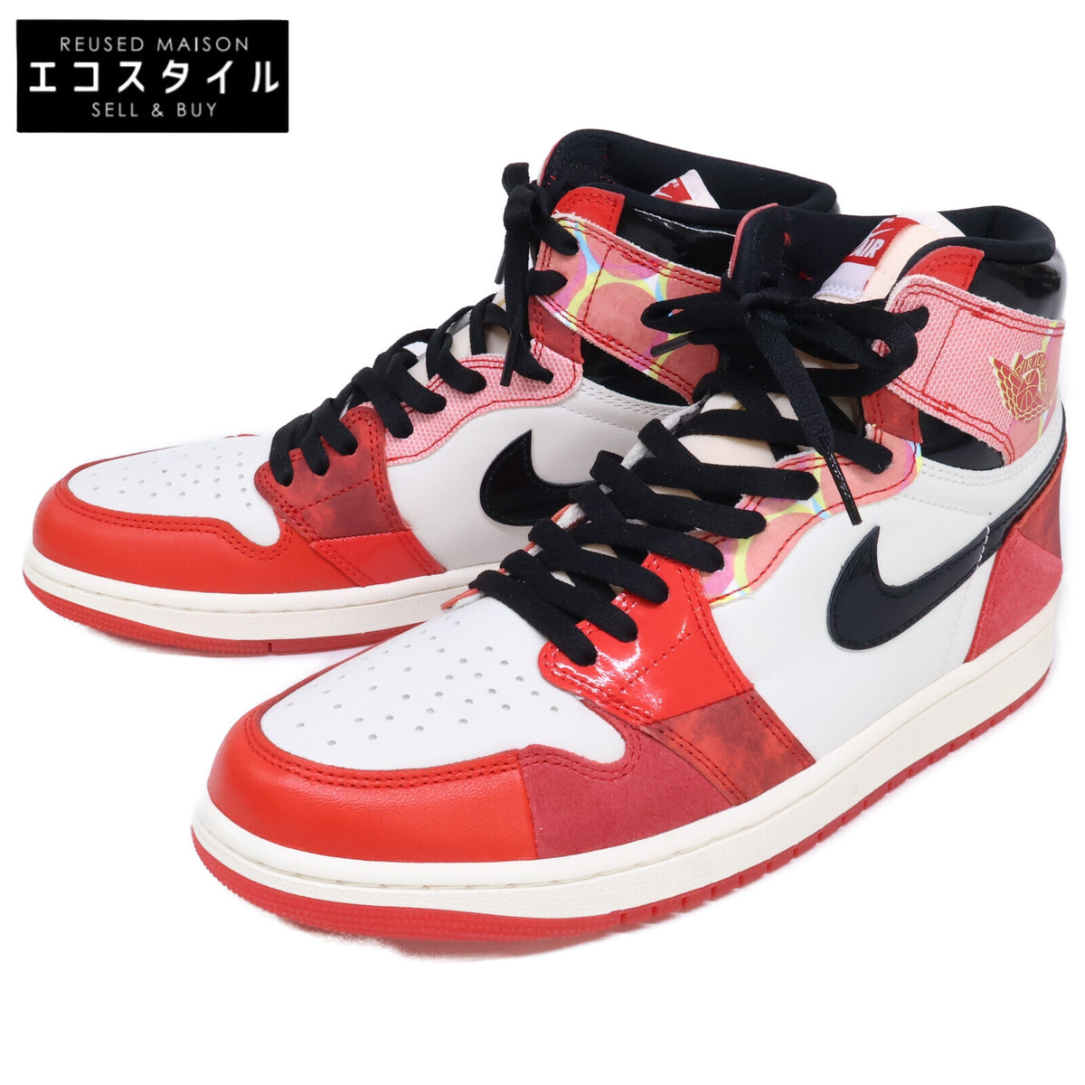 NIKE ナイキ 【新品同様】DV1748-601 AIR JORDAN 1 HIGH OG SP SPIDER-MAN ハイカットスニーカー シューズ