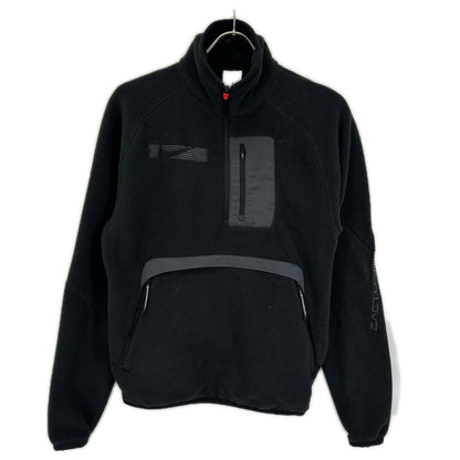 NIKE ナイキ 【×TRAVIS SCOTT】ブラック クォータージップ フリース トップ トップス