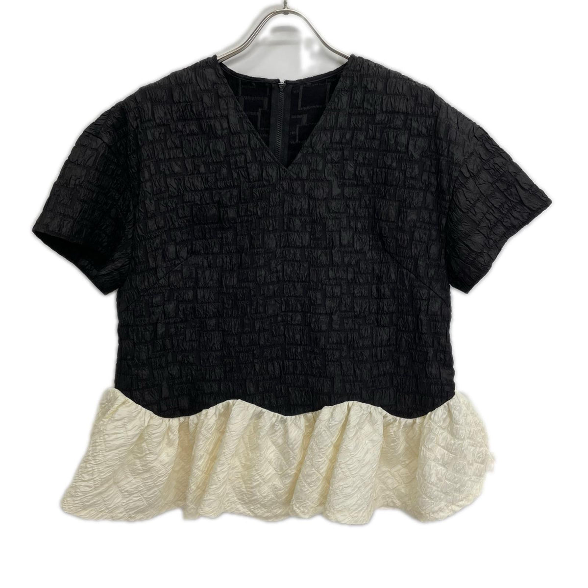 ADORE アドーア 531-6110417 26SS ブラック ブロックジャガードパンツ トップス