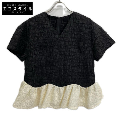 ADORE アドーア 531-6110417 26SS ブラック ブロックジャガードパンツ トップス