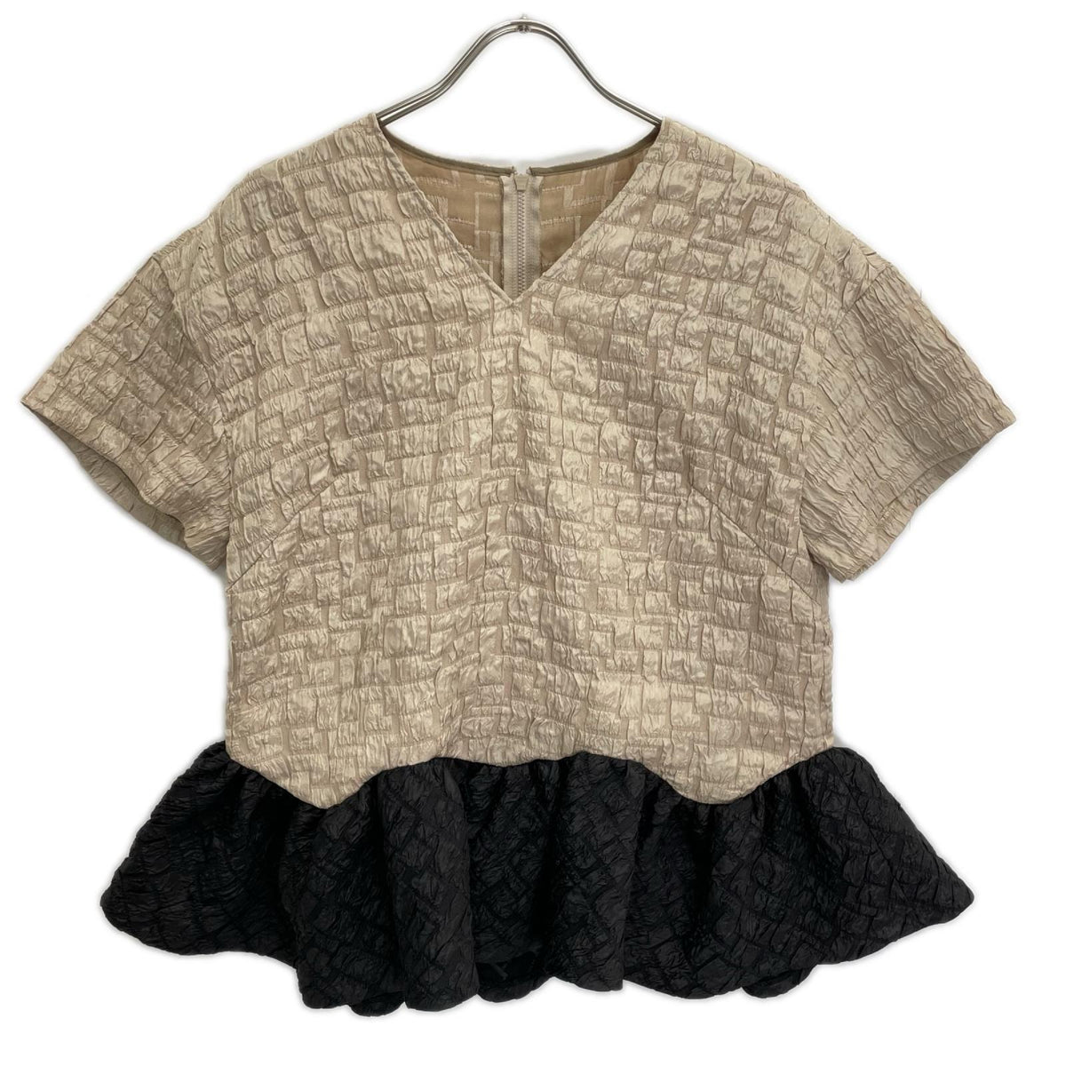 ADORE アドーア 531-6110417 26SS ベージュ ブロックジャガードパンツ トップス
