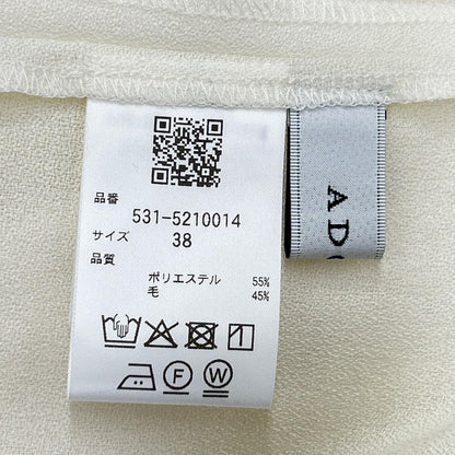 ADORE アドーア 531-5210014 25AW エクリュ ウールアムンゼンブラウス トップス