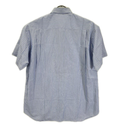 COMMEdesGARCONS SHIRT コムデギャルソンシャツ フランス製 CDGS7ST ライトブルー FOREVER S/S STRIPE SHIRT トップス