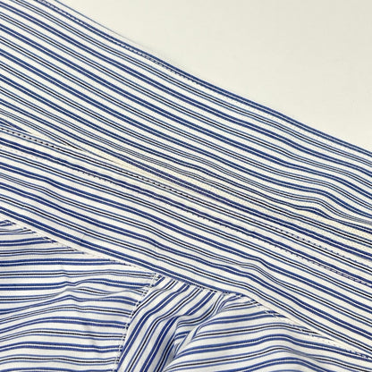 COMMEdesGARCONS SHIRT コムデギャルソンシャツ フランス製 CDGS7ST ライトブルー FOREVER S/S STRIPE SHIRT トップス