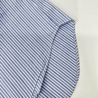 COMMEdesGARCONS SHIRT コムデギャルソンシャツ フランス製 CDGS7ST ライトブルー FOREVER S/S STRIPE SHIRT トップス