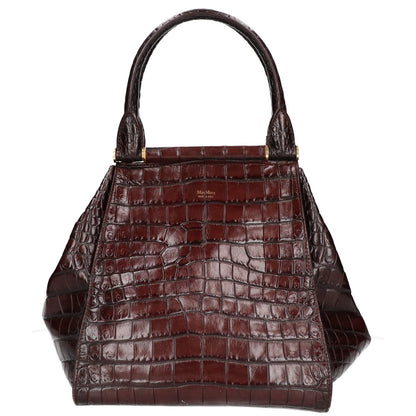 Max Mara マックスマーラ ANITA アニータ 型押しレザー 2WAY ハンドバッグ