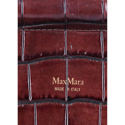 Max Mara マックスマーラ ANITA アニータ 型押しレザー 2WAY ハンドバッグ