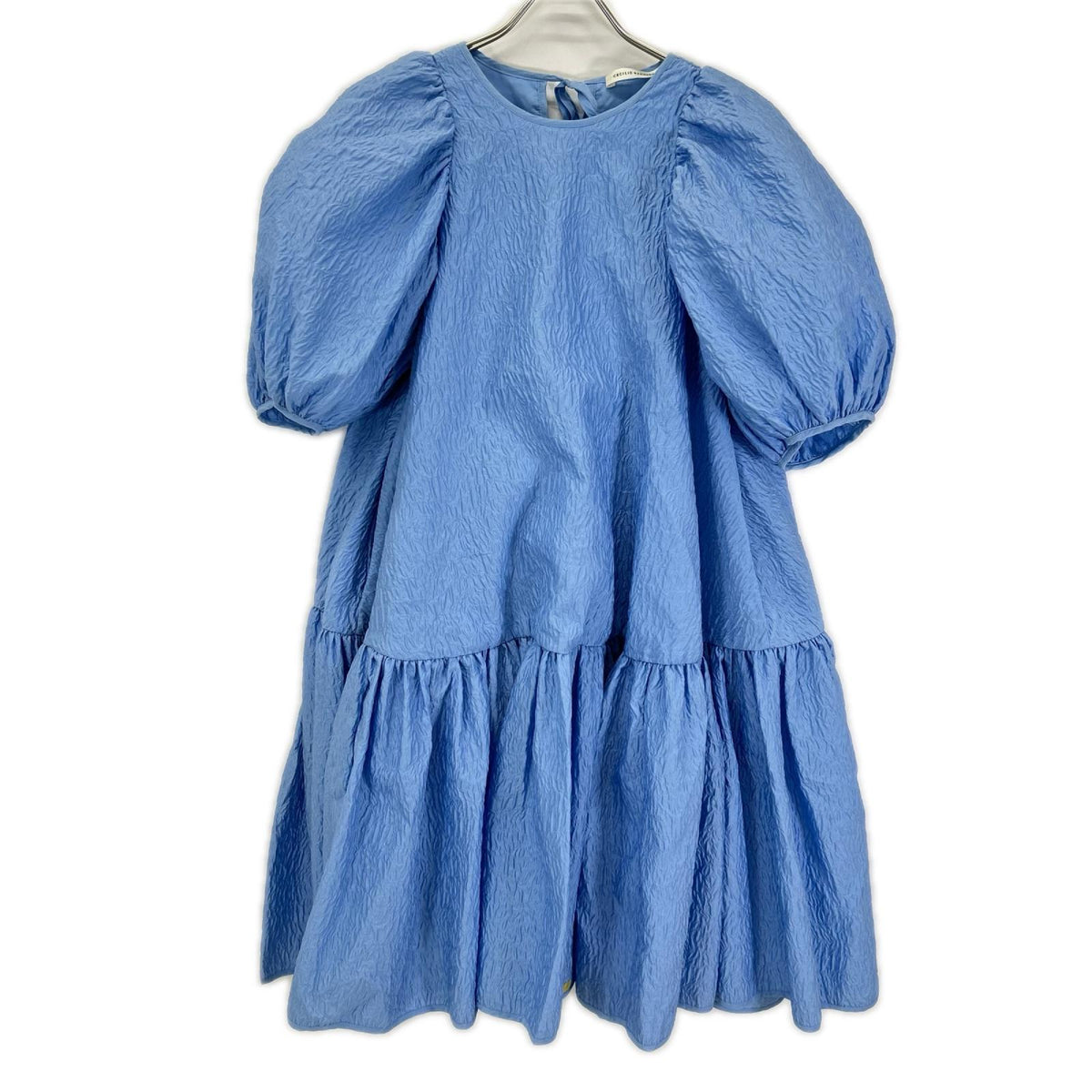 Cecilie Bahnsen セシリーバンセン 02.21-RTW0067 ライトブルー ALEXA DRESS/ アレクサドレス パフスリーブワンピース ワンピース