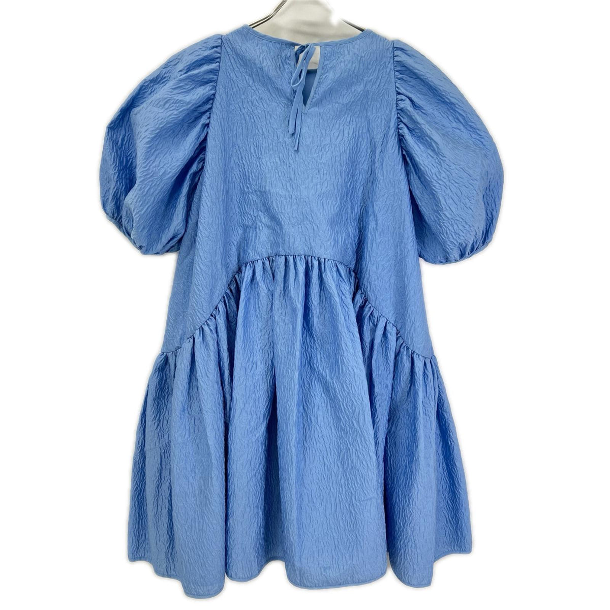 Cecilie Bahnsen セシリーバンセン 02.21-RTW0067 ライトブルー ALEXA DRESS/ アレクサドレス パフスリーブワンピース ワンピース
