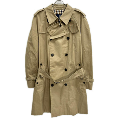 Aquascutum アクアスキュータム 1052/830 ベージュ 裏地チェック トレンチコート コート