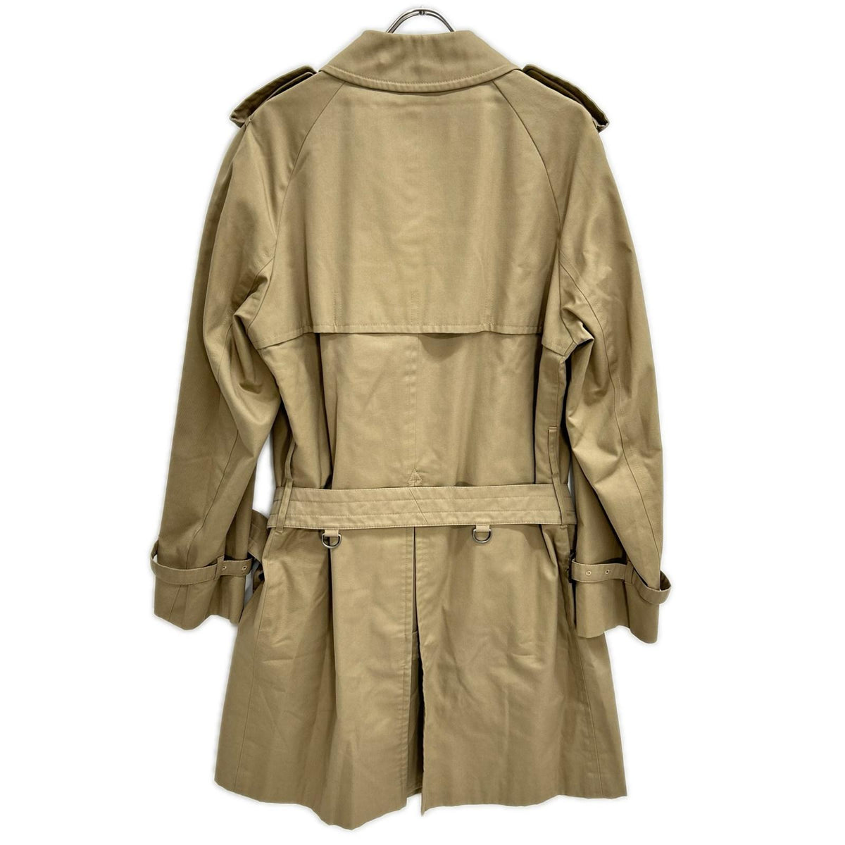 Aquascutum アクアスキュータム 1052/830 ベージュ 裏地チェック トレンチコート コート