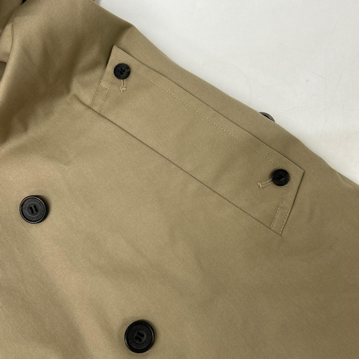 Aquascutum アクアスキュータム 1052/830 ベージュ 裏地チェック トレンチコート コート
