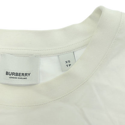 BURBERRY バーバリー 8017485 ホワイト モノグラムモチーフ TB ロゴプリント Tシャツ トップス