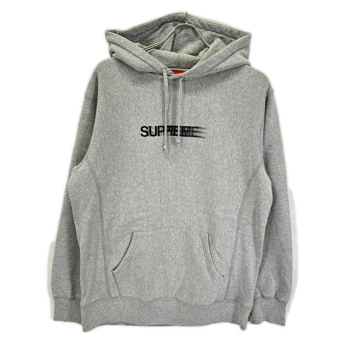 Supreme シュプリーム グレー Motion Logo Hooded Sweatshirt フーディ トップス