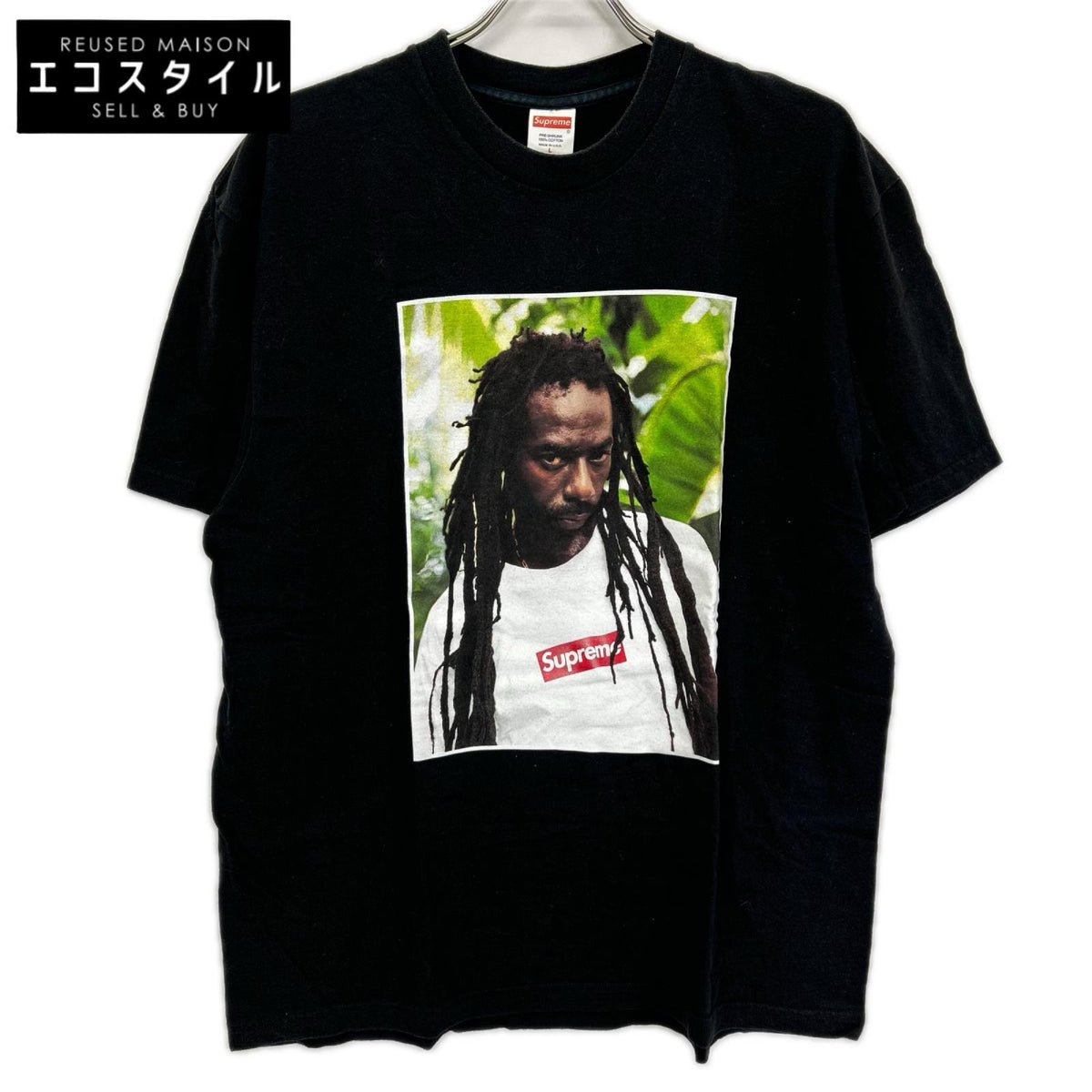 Supreme シュプリーム 19SS ブラック Buju Banton Tee ブジュ バントン Tシャツ トップス
