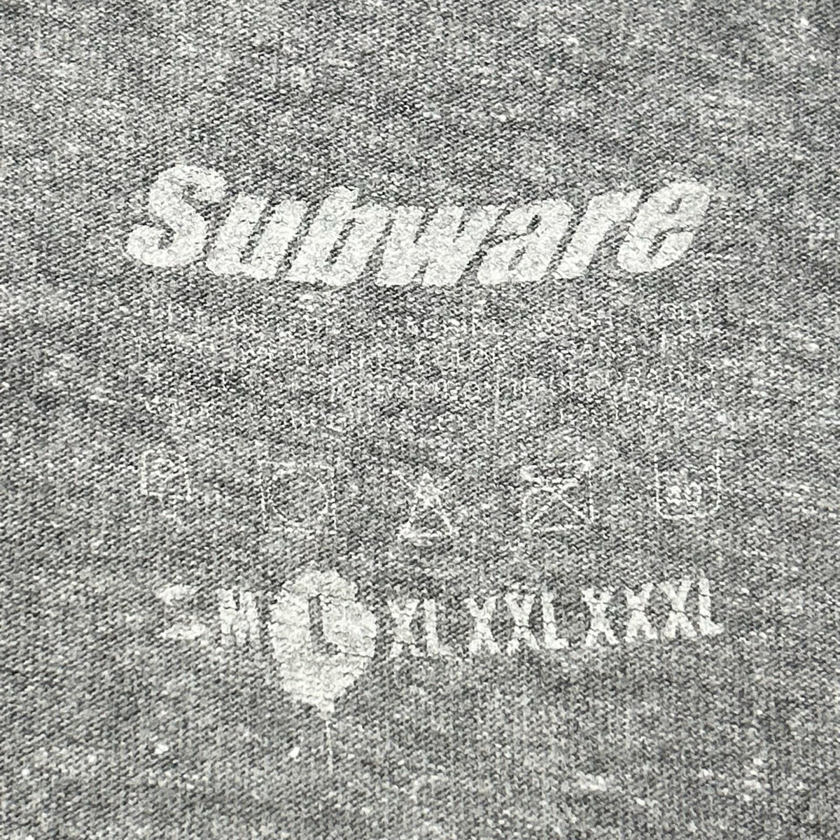 SUBWARE サブウェア グレー TO TOYS プリントTシャツ トップス