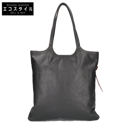 genten ゲンテン 【美品】44926 クロムフリー鞣し フェザー トートバッグ