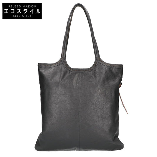 genten ゲンテン 【美品】44926 クロムフリー鞣し フェザー トートバッグ