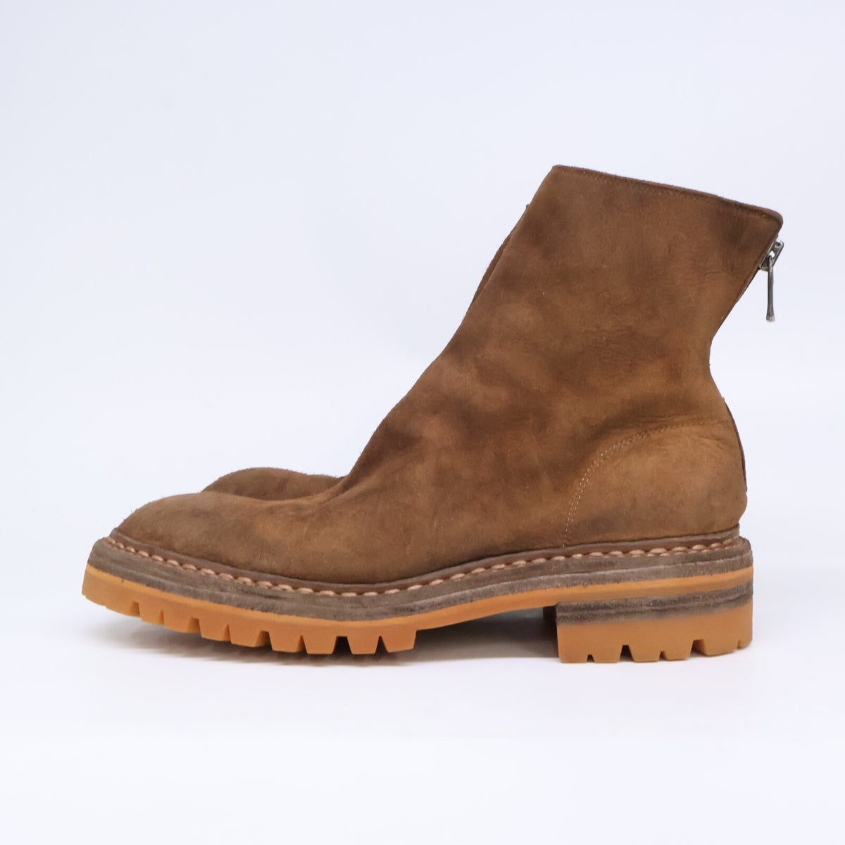 GUIDI グイディ ｘUNDERCOVERｘnonnative【新品同様】UC2B9F04 BACK ZIP MIDDLE BOOTS HORSE LEATHER バックジップ ミドルブーツ ホースリバースレザー シューズ