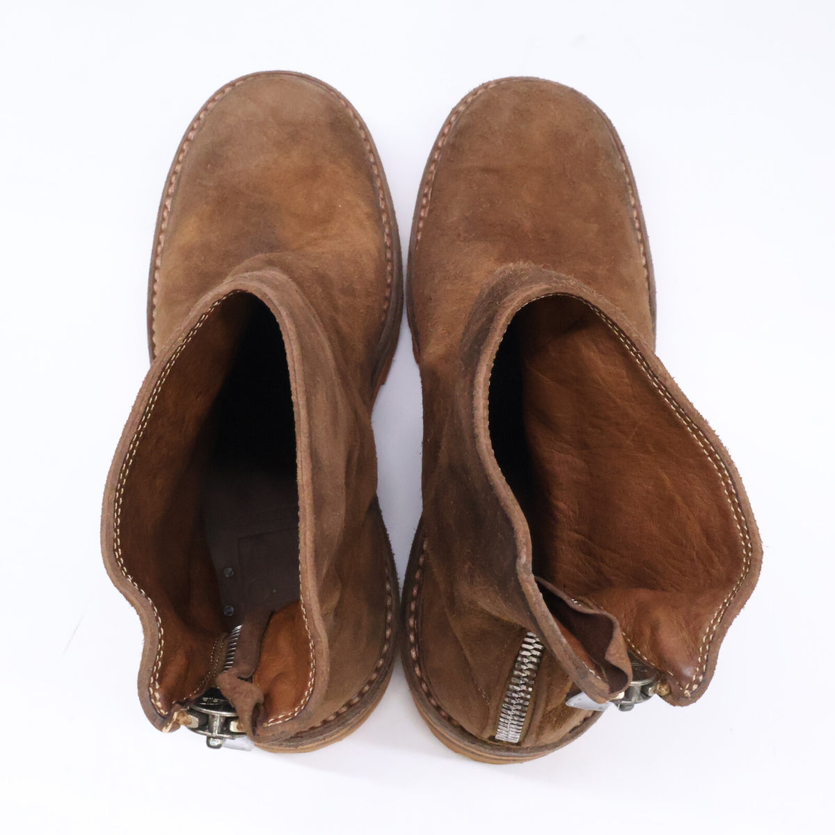 GUIDI グイディ ｘUNDERCOVERｘnonnative【新品同様】UC2B9F04 BACK ZIP MIDDLE BOOTS HORSE LEATHER バックジップ ミドルブーツ ホースリバースレザー シューズ