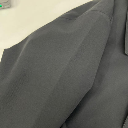 Z Zegna ジーゼニア ブラック THERMORE 比翼ステンカラーコート コート