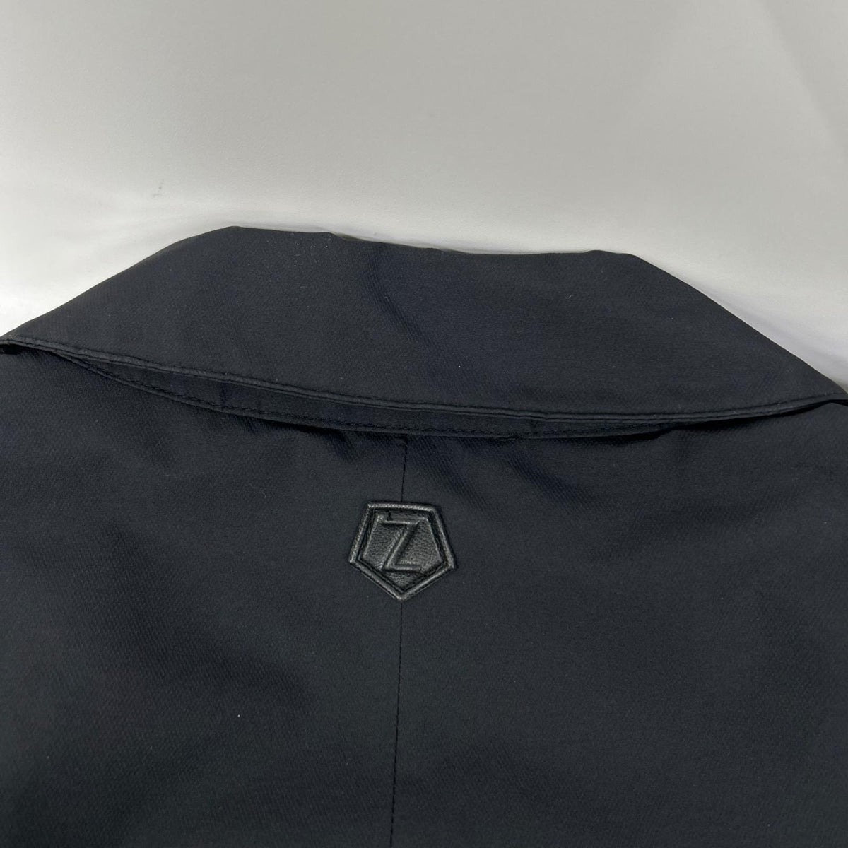 Z Zegna ジーゼニア ブラック THERMORE 比翼ステンカラーコート コート