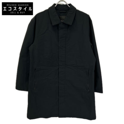 Z Zegna ジーゼニア ブラック THERMORE 比翼ステンカラーコート コート