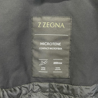 Z Zegna ジーゼニア ブラック THERMORE 比翼ステンカラーコート コート