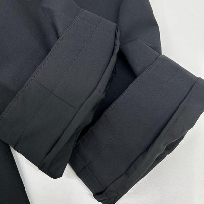 Z Zegna ジーゼニア ブラック THERMORE 比翼ステンカラーコート コート