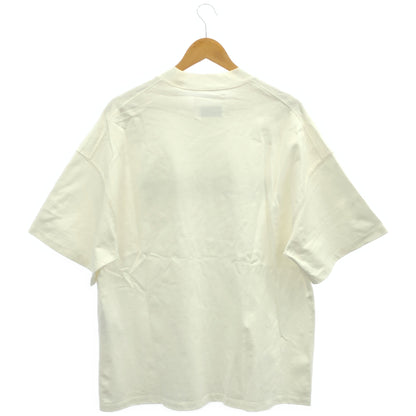 JILSANDER ジルサンダー ホワイト×ブラック フロントプリント ショートスリーブカットソー トップス
