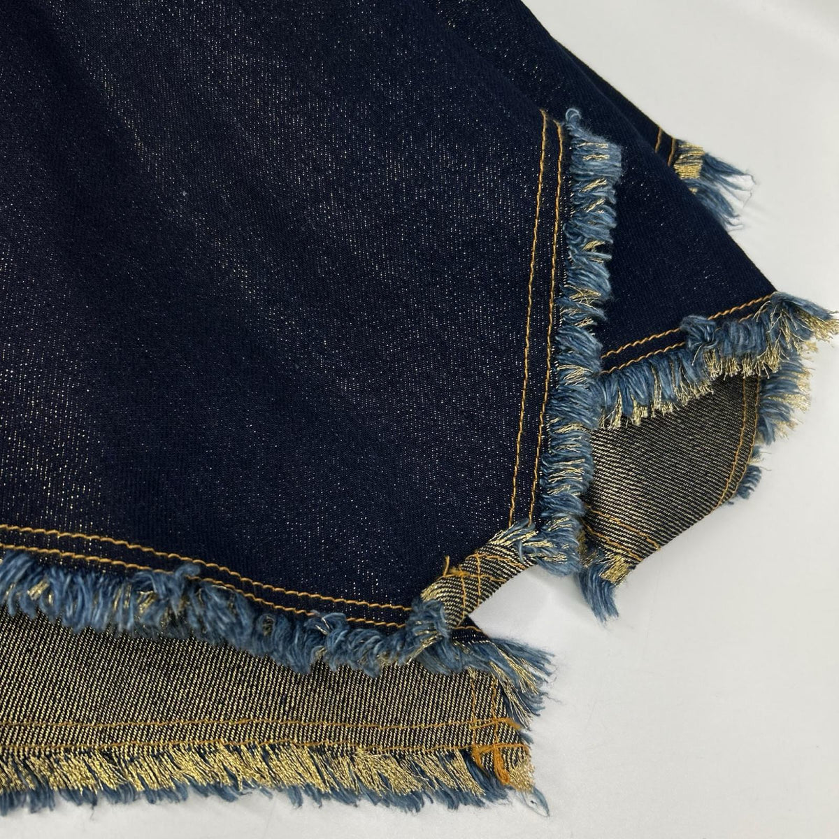 COMMEdesGARCONS JUNYA WATANABE コムデギャルソンジュンヤワタナベ JR-S094 06AW インディゴ フレア変形グリッターデニムスカート スカート
