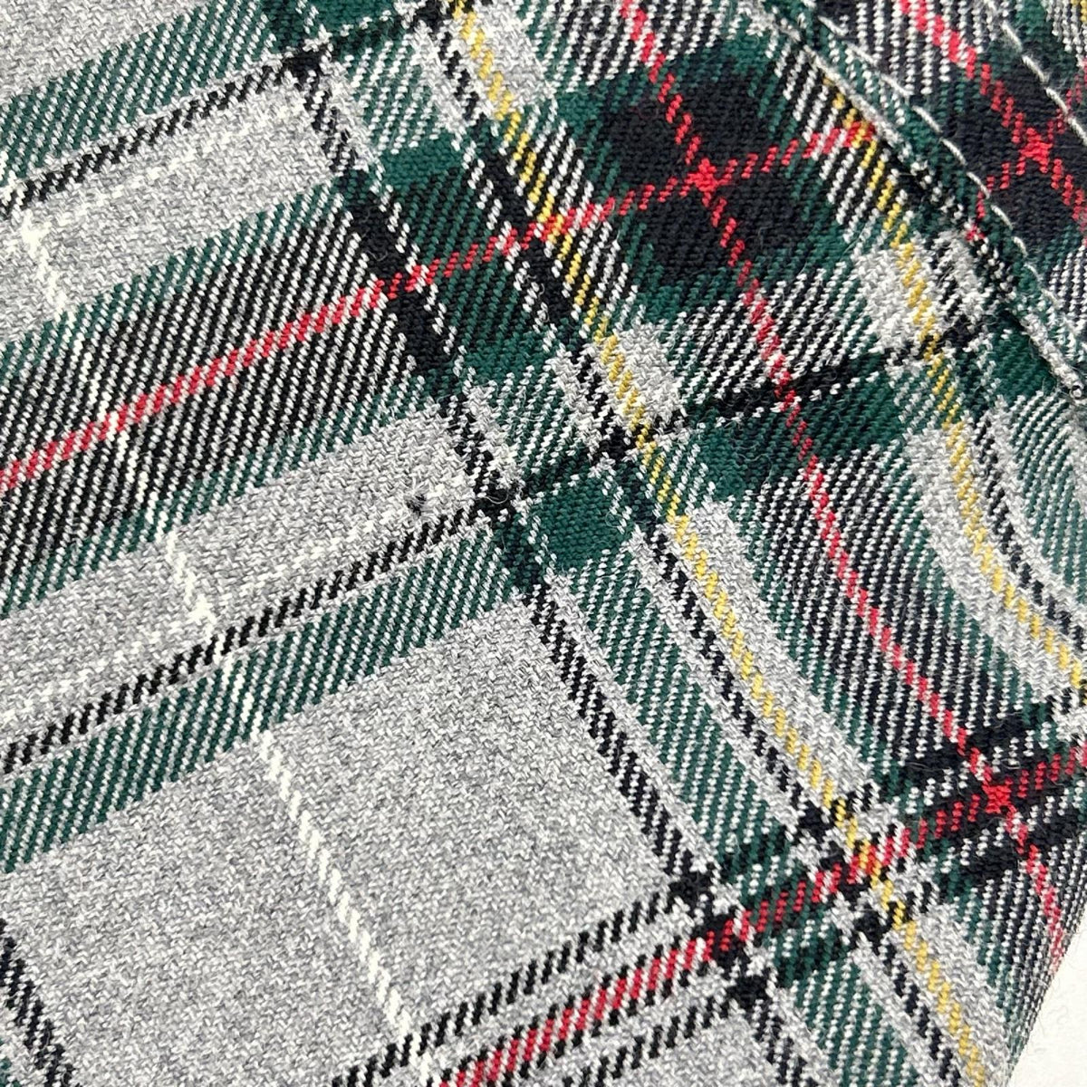 COMMEdesGARCONS JUNYA WATANABE コムデギャルソンジュンヤワタナベ JQ-S020 06SS グレー ウール100 タータンチェック変形サルエルパンツ ボトムス