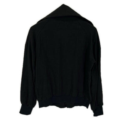 REGULATION Yohji Yamamoto レギュレーション ヨウジヤマモト FI-J53-301 ブラック リネン100 ハイネックジップアップブルゾン ジャケット ジャケット