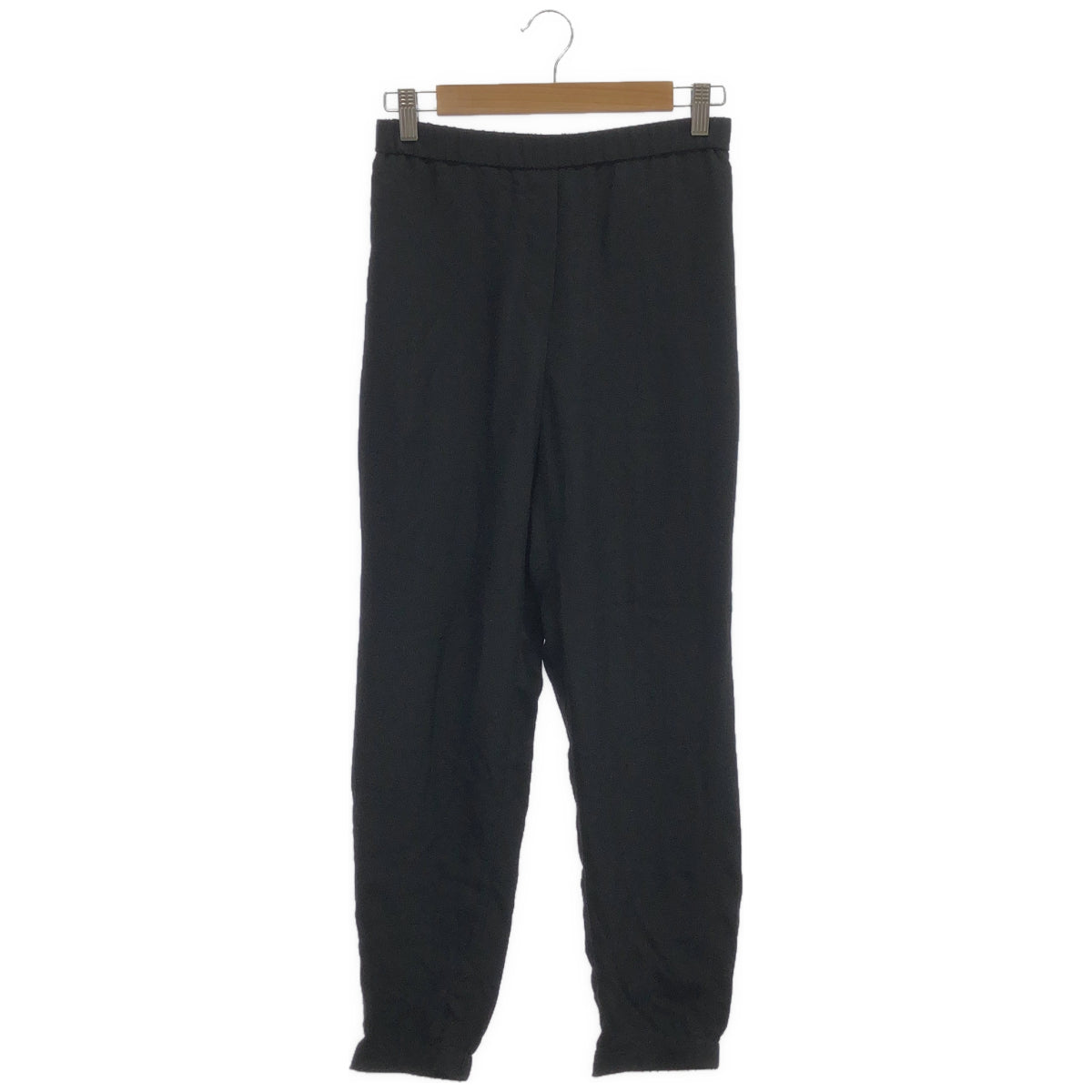 Theory セオリー 26SS ブラック Washed Twill ジョガーパンツ ボトムス
