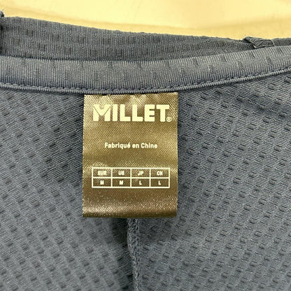 MILLET ミレー MIV02172 ネイビー ソル メッシュ ジップアップフーディ トップス