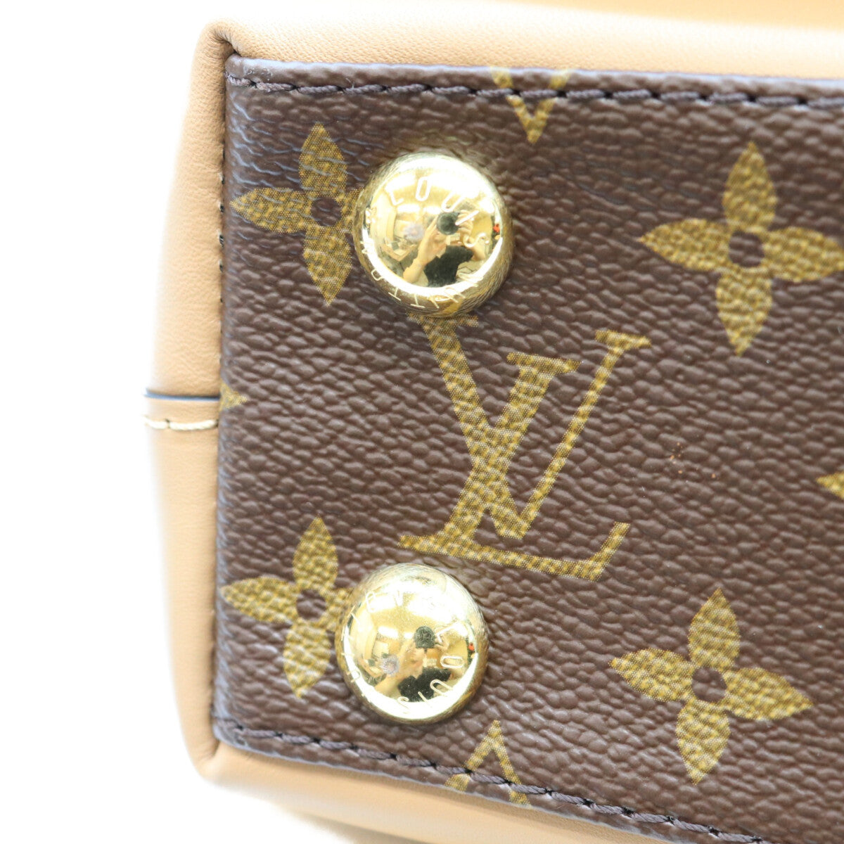 LOUIS VUITTON ルイヴィトン 18年 M44255 モノグラム セサミペッシュ×クレーム ミルフィーユ 2WAYショルダーバッグ ショルダーバッグ
