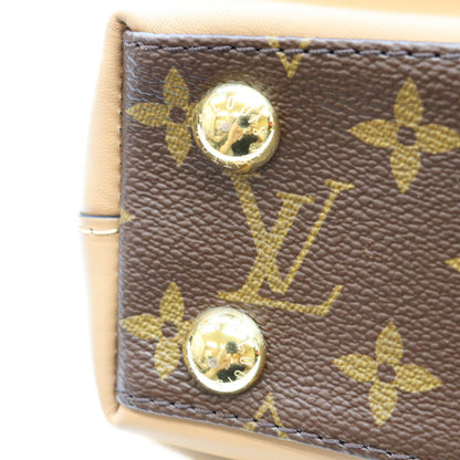 LOUIS VUITTON ルイヴィトン 18年 M44255 モノグラム セサミペッシュ×クレーム ミルフィーユ 2WAYショルダーバッグ ショルダーバッグ