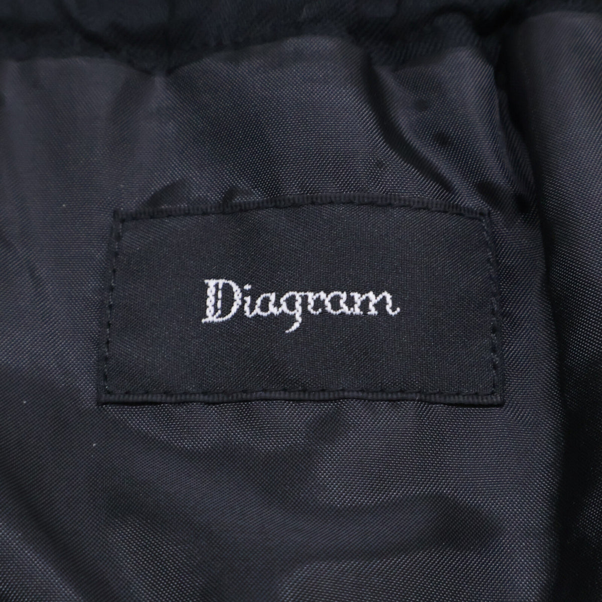 Diagram ダイアグラム 【美品/24年製】0324417025 ツイード サロペット オーバーオール オールインワン