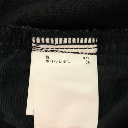 Diagram ダイアグラム 24年製 ブラック ダメージ加工 スリムデニムパンツ ボトムス