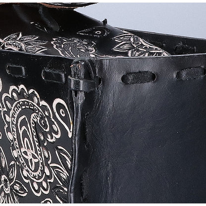 Carving Tribes カービングトライブス 【美品】Paisly Maestra ペイズリーマエストラ フラップ ハンドバッグ