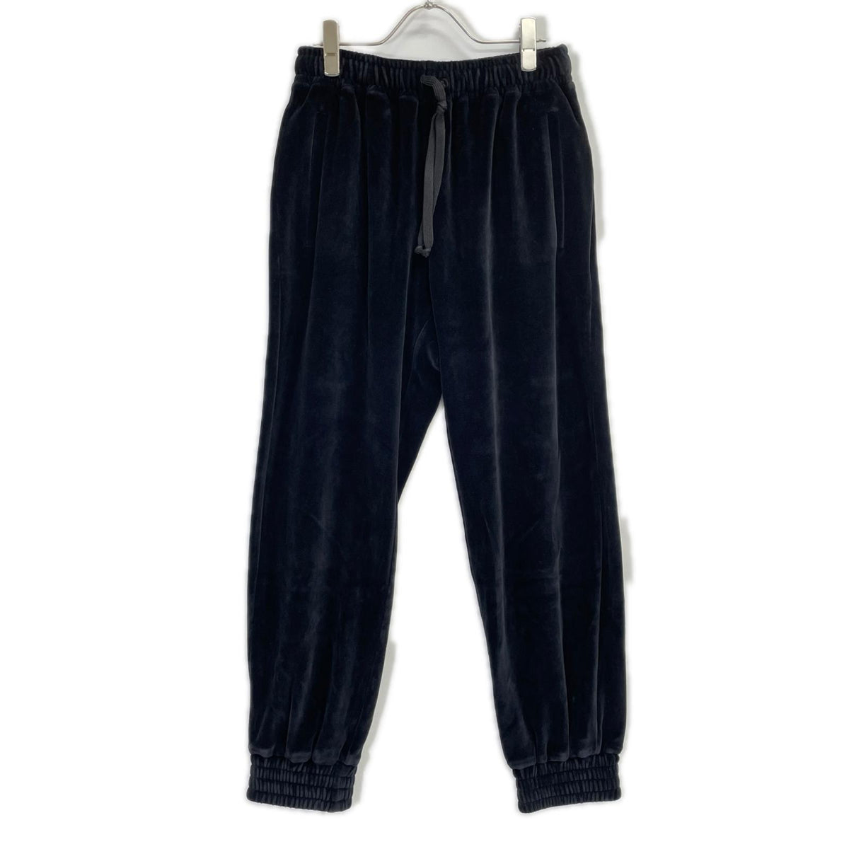 GUCCI グッチ 615811 19年 ブラック ベロア トラックパンツ ボトムス