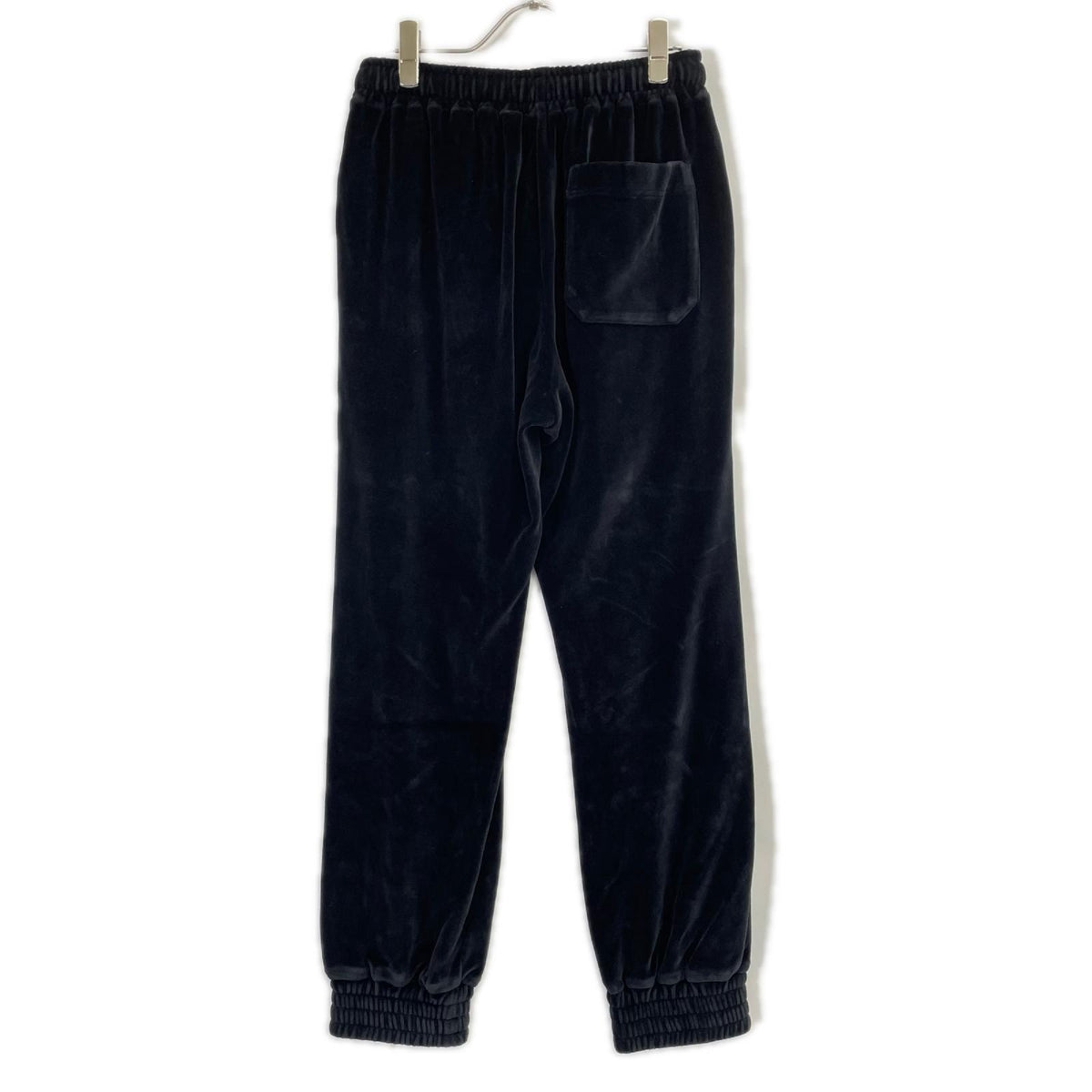 GUCCI グッチ 615811 19年 ブラック ベロア トラックパンツ ボトムス
