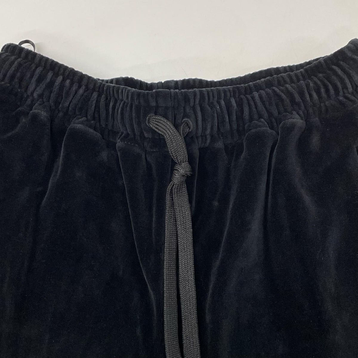 GUCCI グッチ 615811 19年 ブラック ベロア トラックパンツ ボトムス