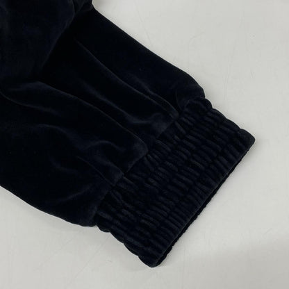 GUCCI グッチ 615811 19年 ブラック ベロア トラックパンツ ボトムス