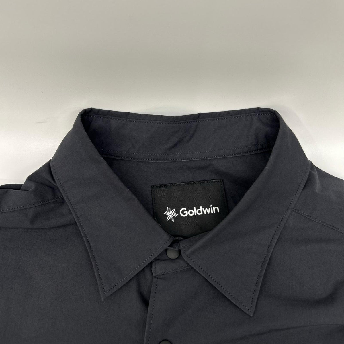 GOLDWIN ゴールドウィン チャコール コンフォータブル ショートスリーブ ボタンシャツ トップス