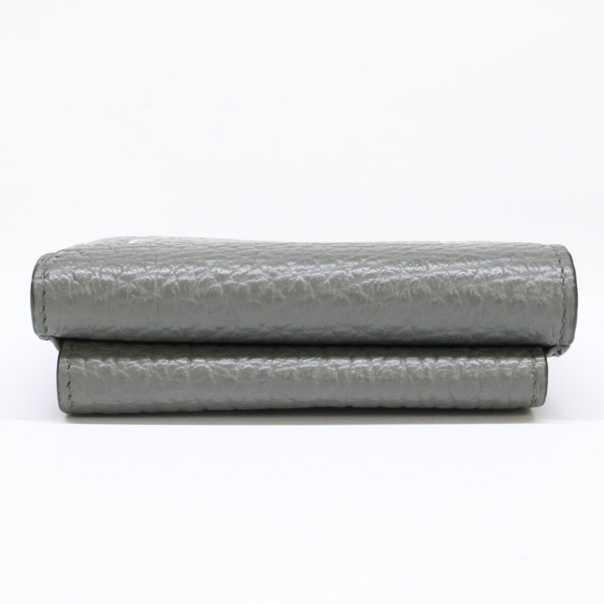 Maison margiela メゾンマルジェラ 【美品】25AW 11 S36UI0416 P4455 4ステッチ グレイニーレザー 三つ折り ウォレット 三つ折り財布（小銭入れあり）
