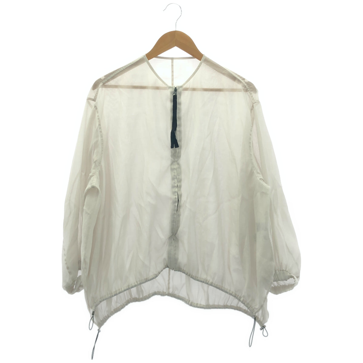750-5250711 25AW グレー シアージップアップブルゾン トップス