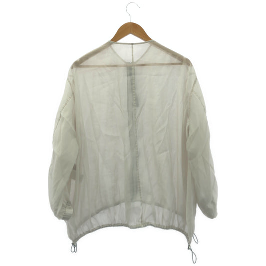750-5250711 25AW グレー シアージップアップブルゾン トップス